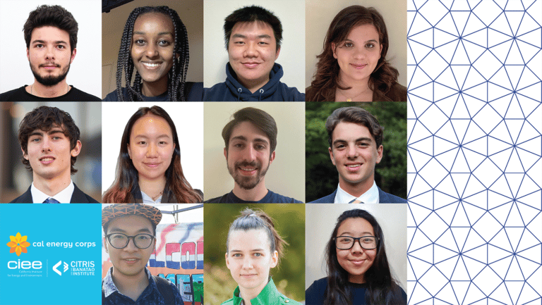 The 2022 Cal Energy Corps cohort