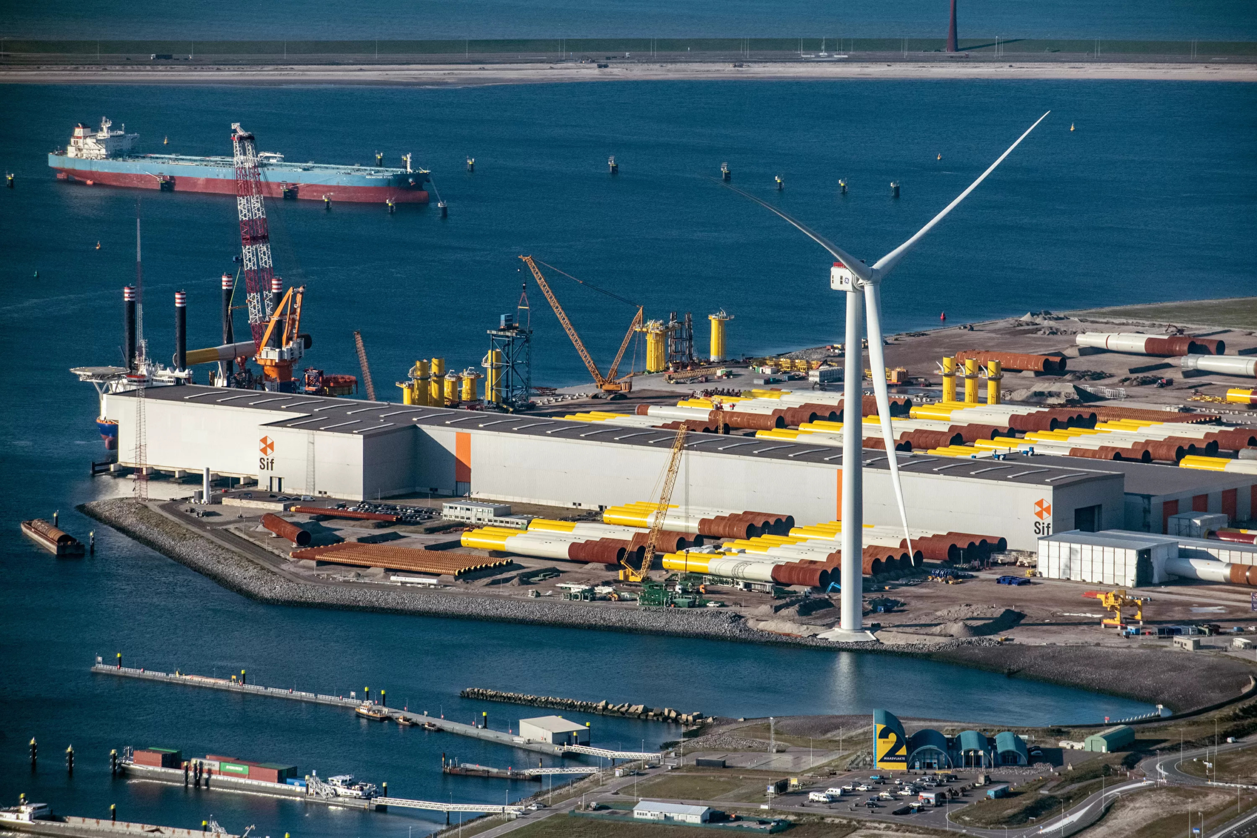 General Electric's Haliad-X offshore wind turbine