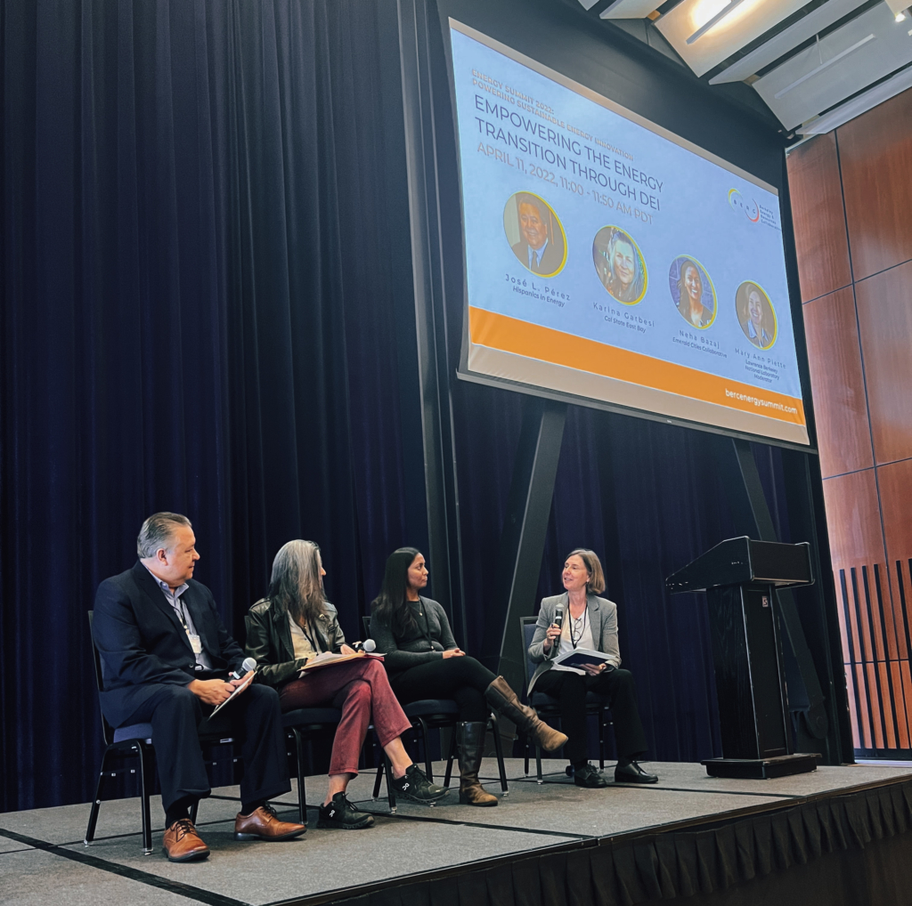 A panel of speakers at the 2022 Berkeley Energy & Resources Collaborative Energy Summit